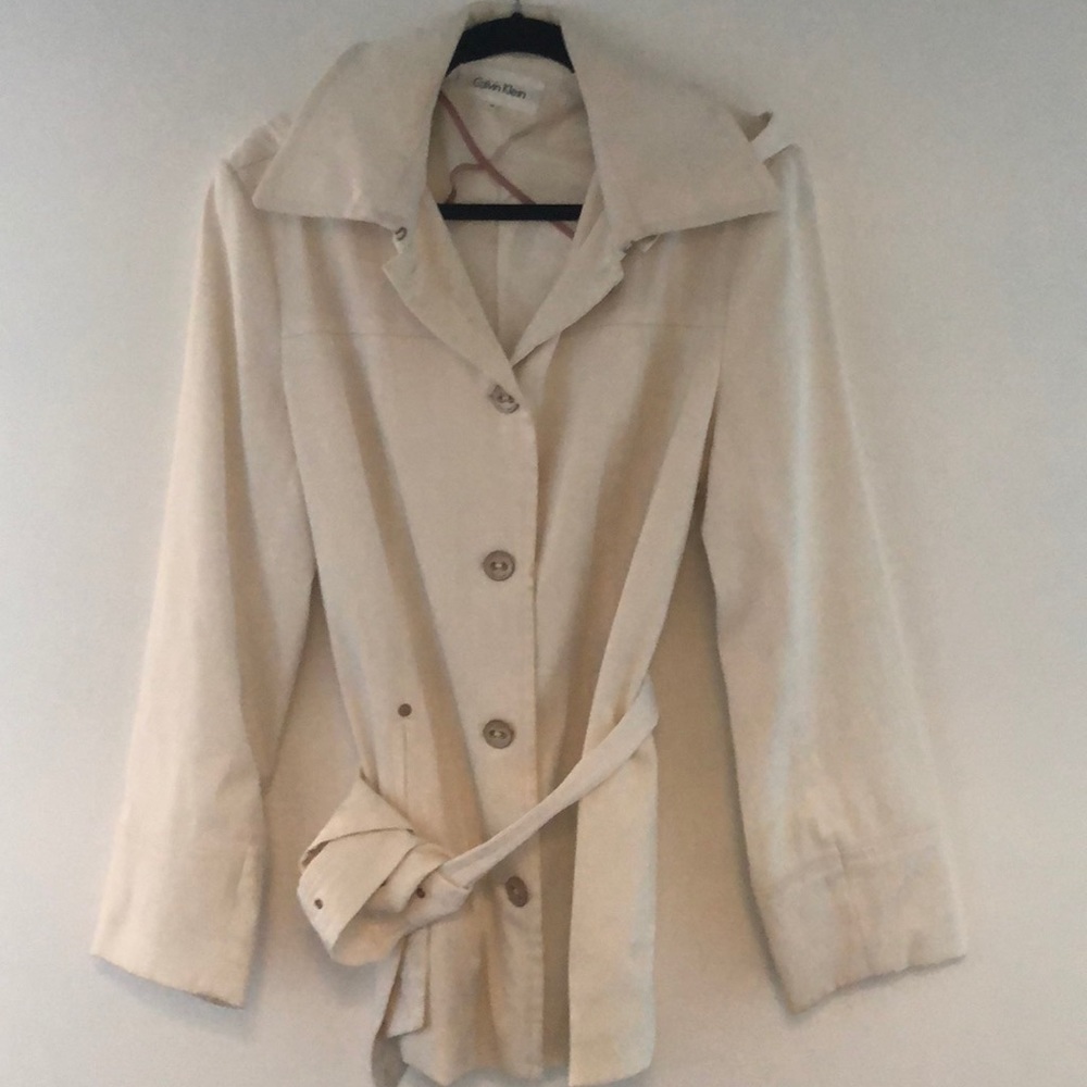 Calvin Klein rain coat